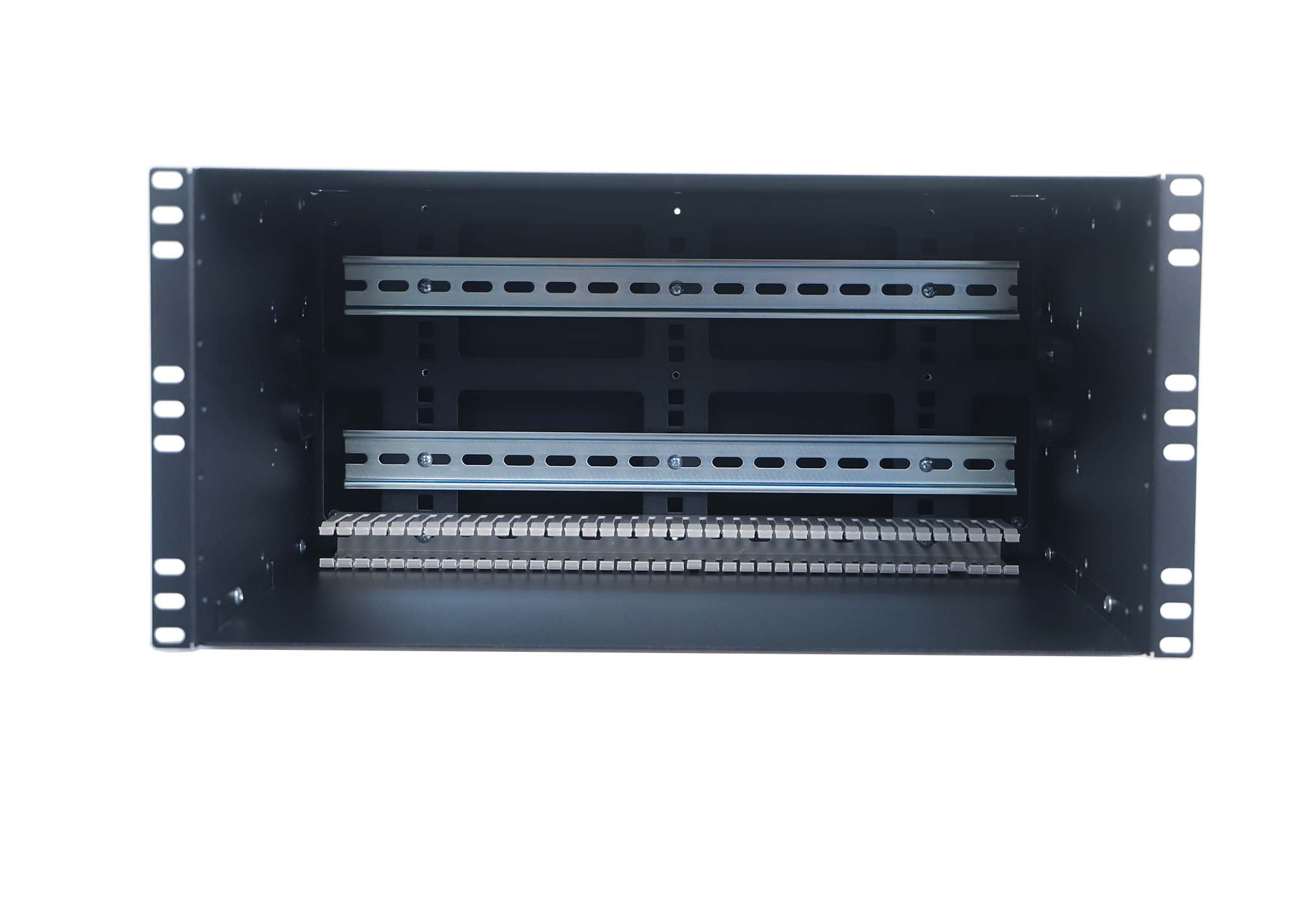 ERP100DB-6U 6U Modular DIN Rail Panel Internal View