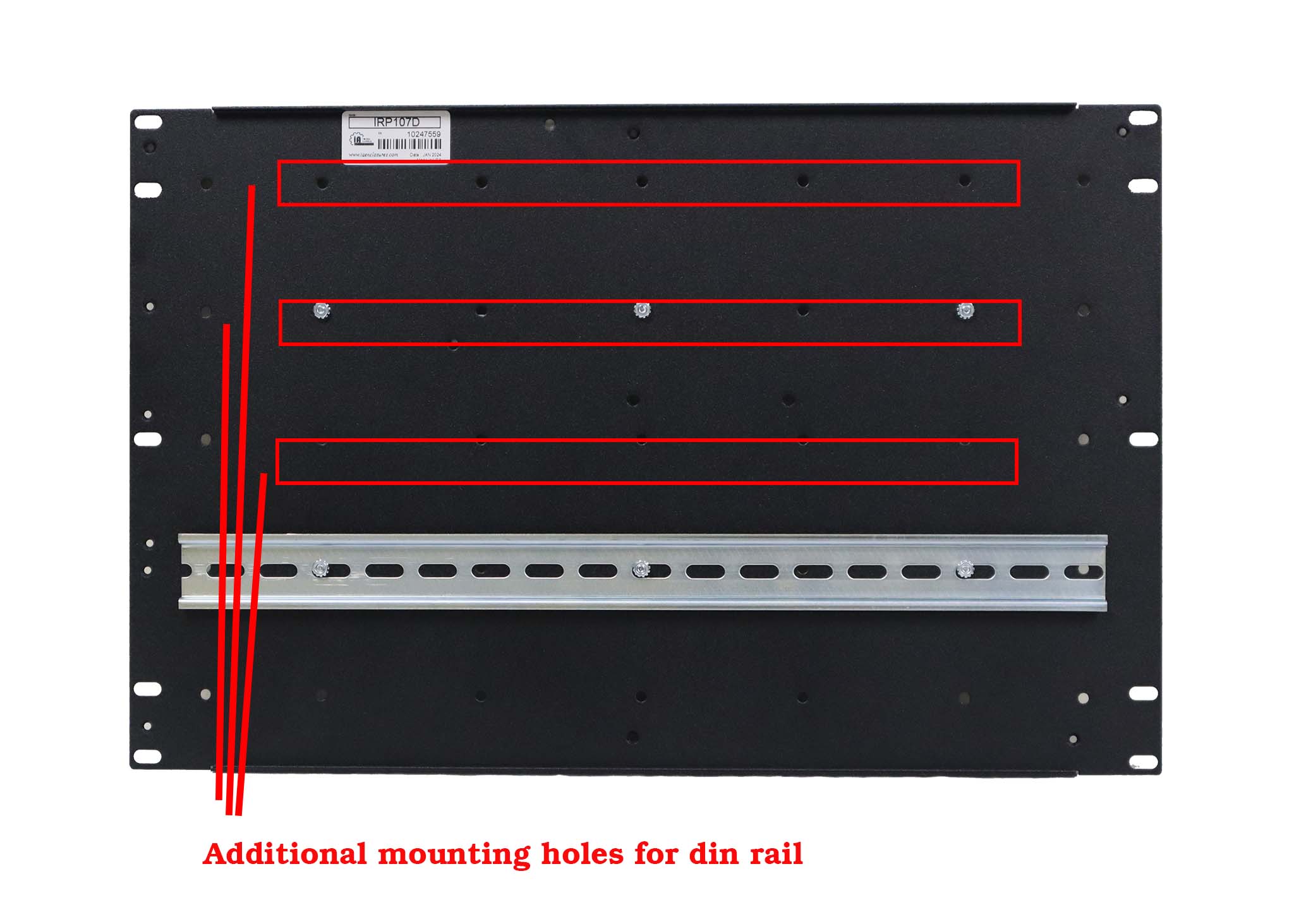 1U Rackmount Shelf