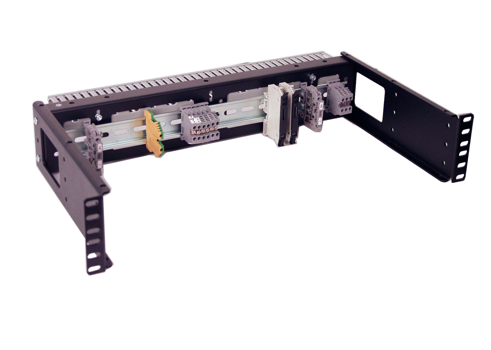 IRP1029D 2U DIN Rail Panel