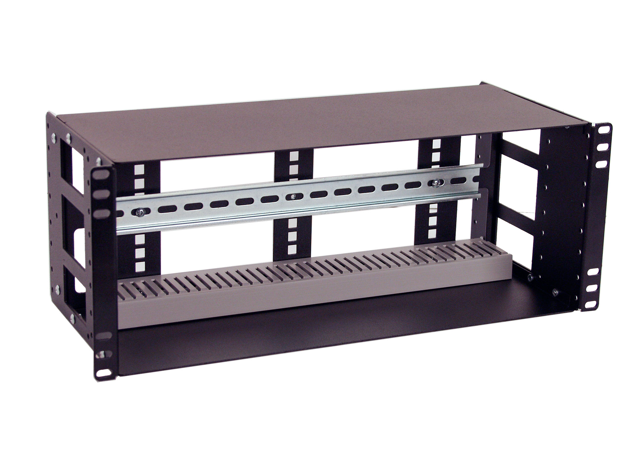 IRP208DB-4U 4U 8 inch deep DIN Rail Box