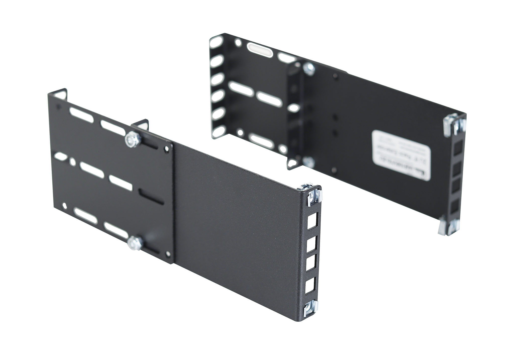 IAENCLOSURES 110V10-2U 2U 10 inch depth adjustable rack extender brackets for EIA standard 19 inch, 23 inch and 24 inch wide rack cabinet