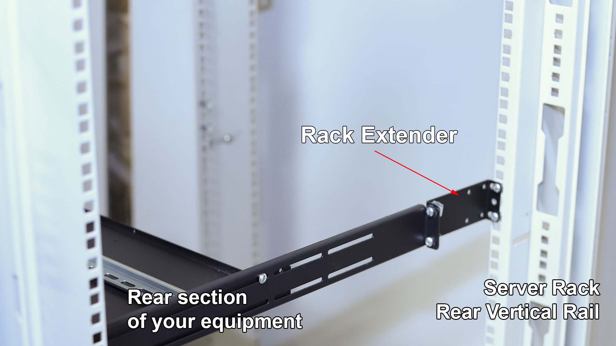 What is 109V10-1U rack extender