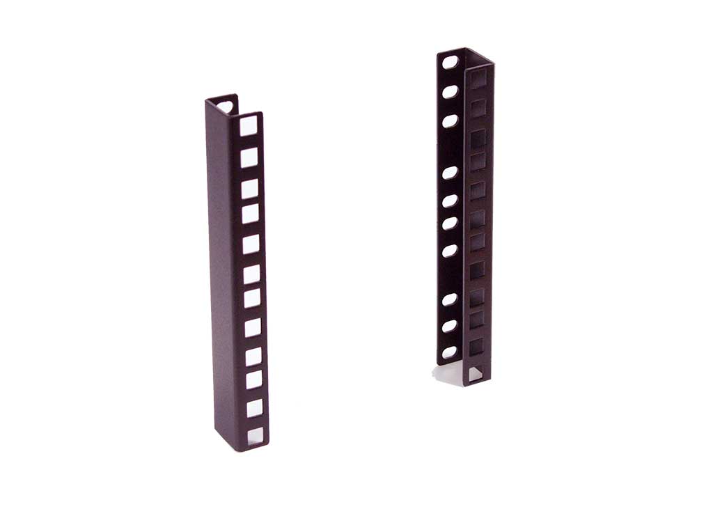 IAENCLOSURES RCB1061-4U 1U 1.1 inch rack extender brackets for EIA standard 19 inch, 23 inch and 24 inch wide rack cabinet