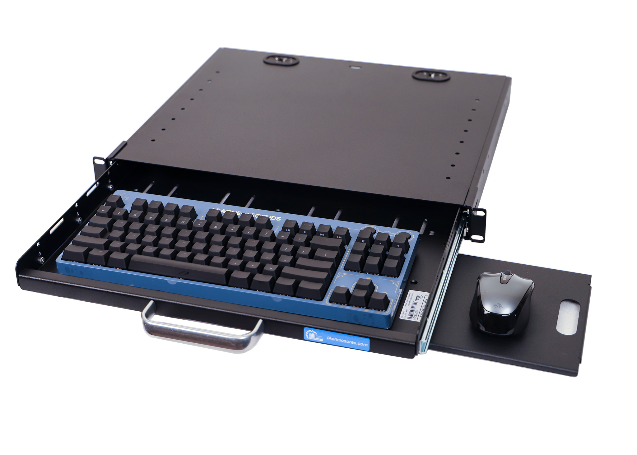 Rack Mount Keyboard Shelf with Slide Out Mouse Tray - Star Case